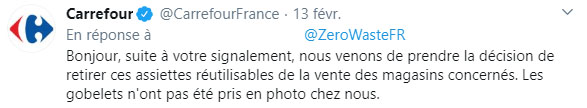 Tweet Carrefour